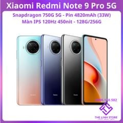 Điện thoại Xiaomi Redmi Note 9 Pro 5G màn 120Hz - Snapdragon 750G 5G