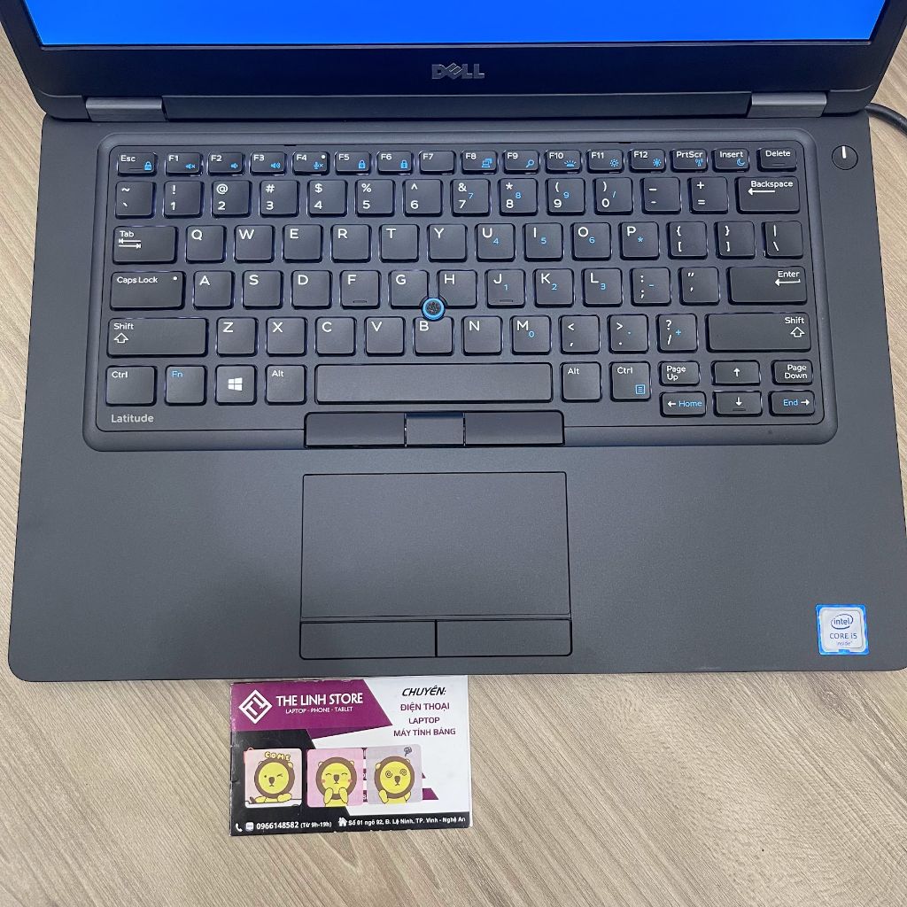 Laptop Dell Latitude E5480 màn 14 inch Core i5 6200U Ram 8G SSD 256G Likenew