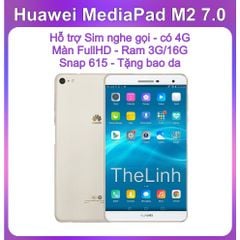 Máy tính bảng Huawei MediaPad M2 7.0 Ram 3G 16G - có 4G nghe gọi