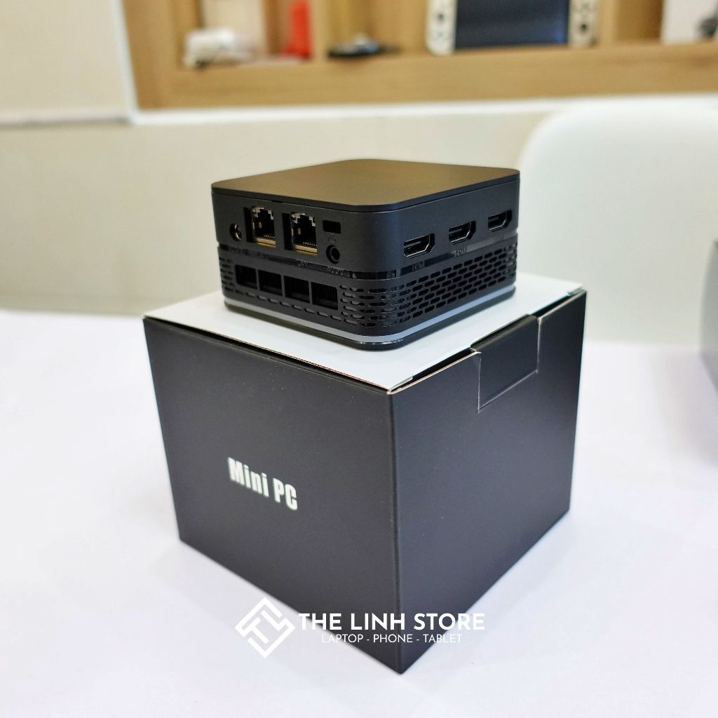 Máy tính Mini PC Intel NUC T9 Plus mới FullBox - intel N100 thế hệ 12 ram 16G Có LED