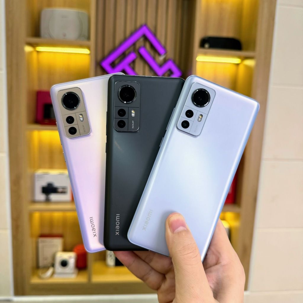 Điện thoại Xiaomi Mi 12X màn cong AMOLED 120Hz - Snap 870 bộ nhớ 256G