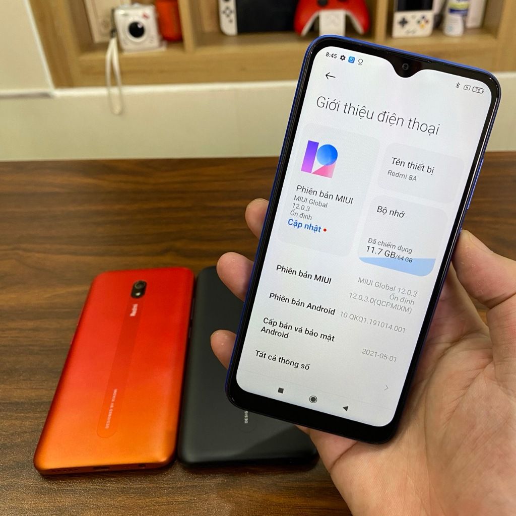 Điện thoại Xiaomi Redmi 8A Rom Quốc tế sẵn - Ram 4G 64G Pin 5000mAh