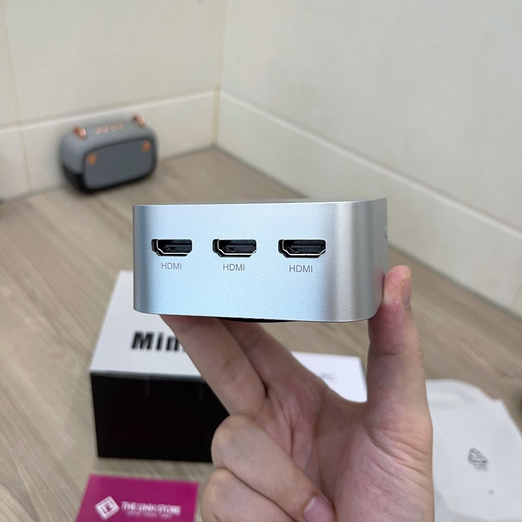 Máy tính Mini PC Intel NUC T8 Plus mới FullBox - intel N100 thế hệ 12 ram 8G siêu nhỏ gọn