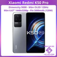 Điện thoại Xiaomi Redmi K50 Pro Chip Dimensity 9000 - Màn OLED 120Hz