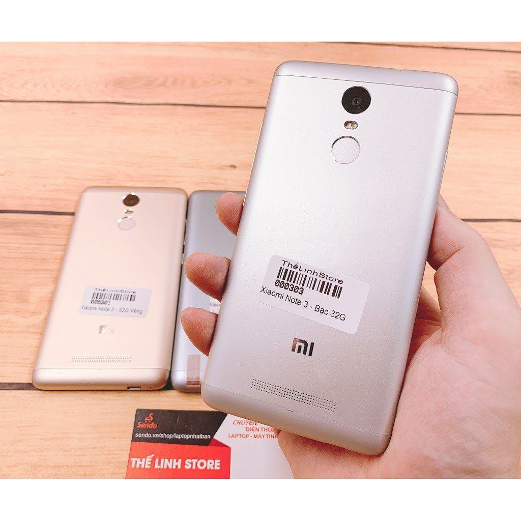 Điện thoại Xiaomi Redmi Note 3 2 Sim - Chip Helio lõi 8, Vân tay