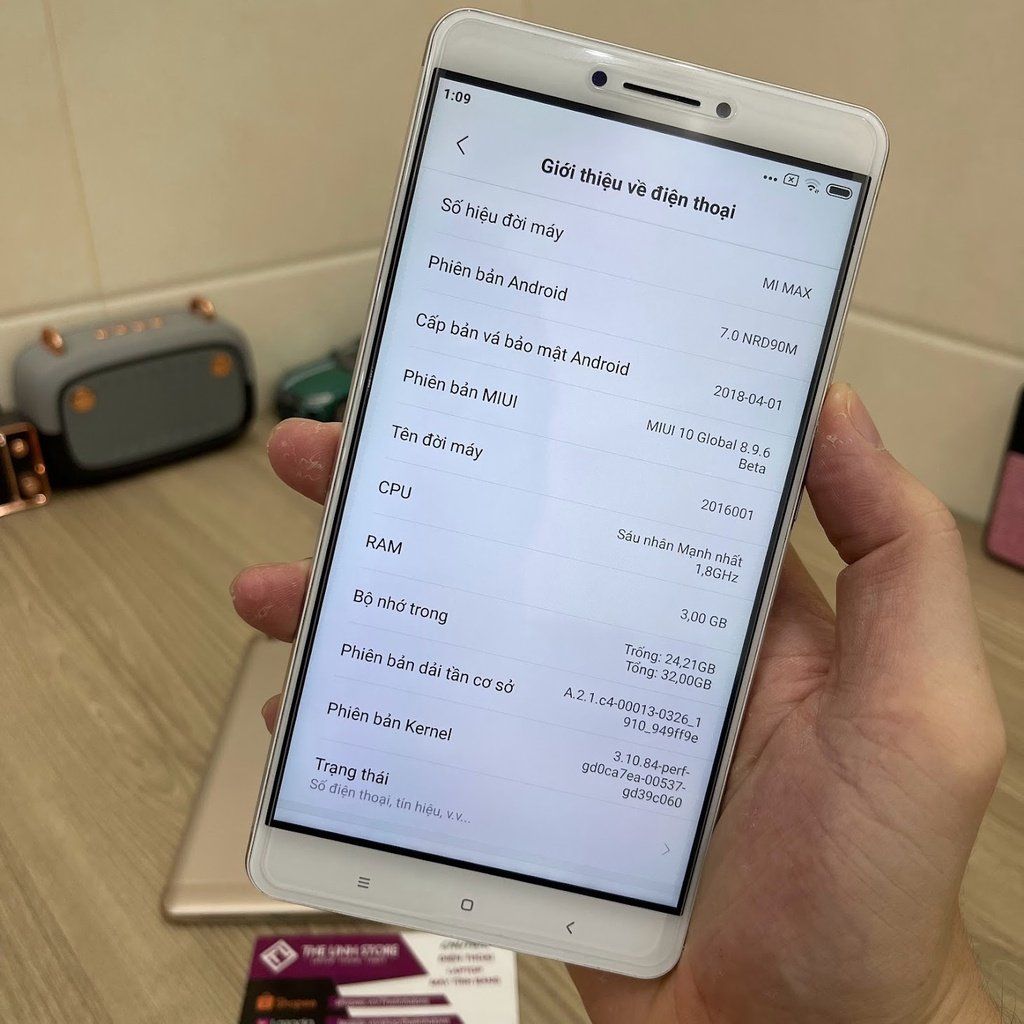 Điện thoại Xiaomi Mi Max 1 màn 6.44 inch - Snap 650 ram 3G 64G