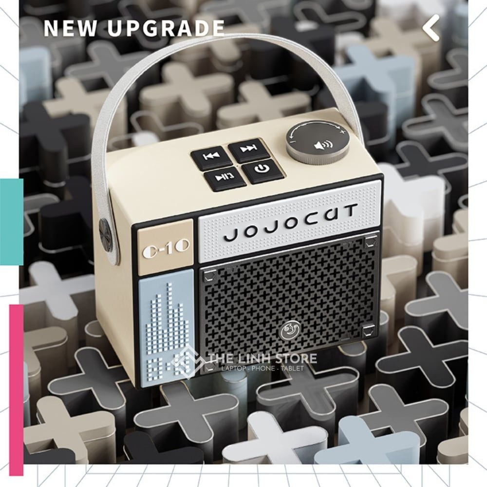 Loa Bluetooth Mini JOJOCAT C10 hình khối Rubik - Loa Decor C10 Tích Hợp Bluetooth 5.1