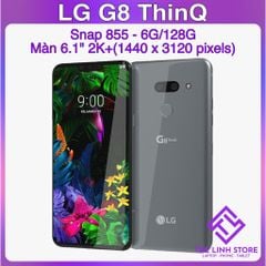 Điện thoại LG G8 ThinQ có bản Hàn - Snapdragon 855 ram 6G 128G