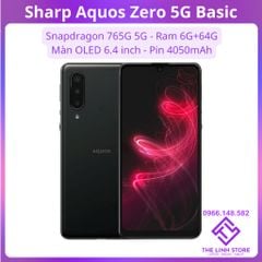 Điện thoại Sharp Aquos Zero 5G Basic màn OLED 6.4 inch - Snapdragon 765G
