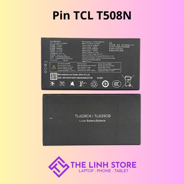 Pin TCL T508N 2900mAh mới 100%