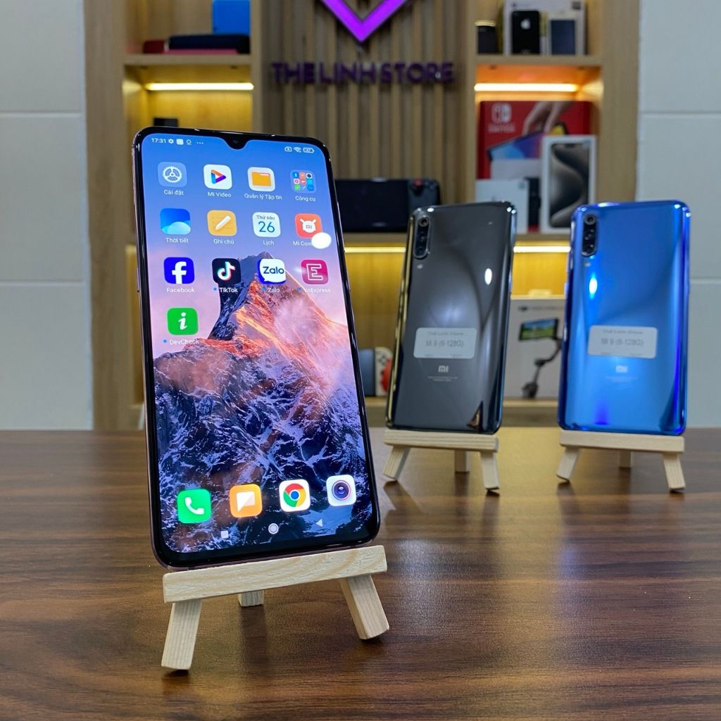 Điện thoại Xiaomi Mi 9 Rom Quốc tế tiếng Việt - Snapdragon 855 ram 8G 128G