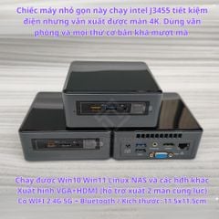 Máy tính Mini PC Intel NUC NUC6CAY - Intel J3455 Ram 8G SSD 128G