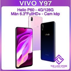 Điện thoại VIVO Y97 bộ nhớ 128G màn giọt nước - Helio P60