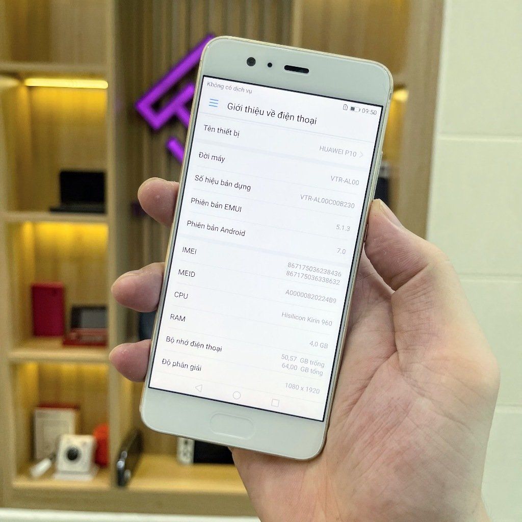 Điện thoại Huawei P10 màn 5.1 inch - Kirin 960 Camera Leica