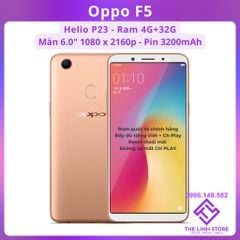 Điện thoại Oppo F5 chính hãng màn 6.0 inch tràn viền - Helio P23 Ram 4G 32G