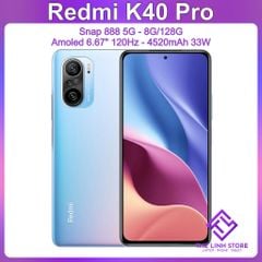 Điện thoại Xiaomi Redmi K40 Pro màn AMOLED 120Hz - Snapdragon 888 ram 8G 256G