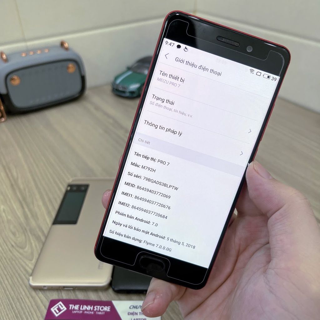 Điện thoại Meizu Pro 7 có 2 màn hình Amoled - Helio P25 ram 4G 64G