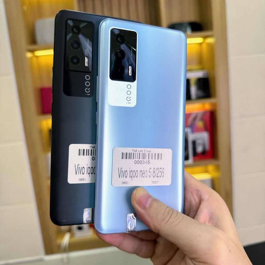 Điện thoại Vivo iQOO Neo 5 màn AMOLED 120Hz - Snapdragon 870 ram 8G 256G
