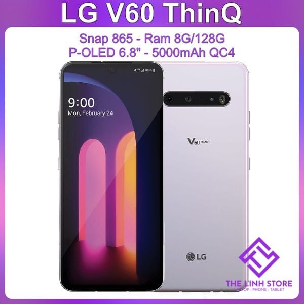Điện thoại LG V60 ThinQ màn OLED 6.8 inch - Snap 865 ram 8G 128G