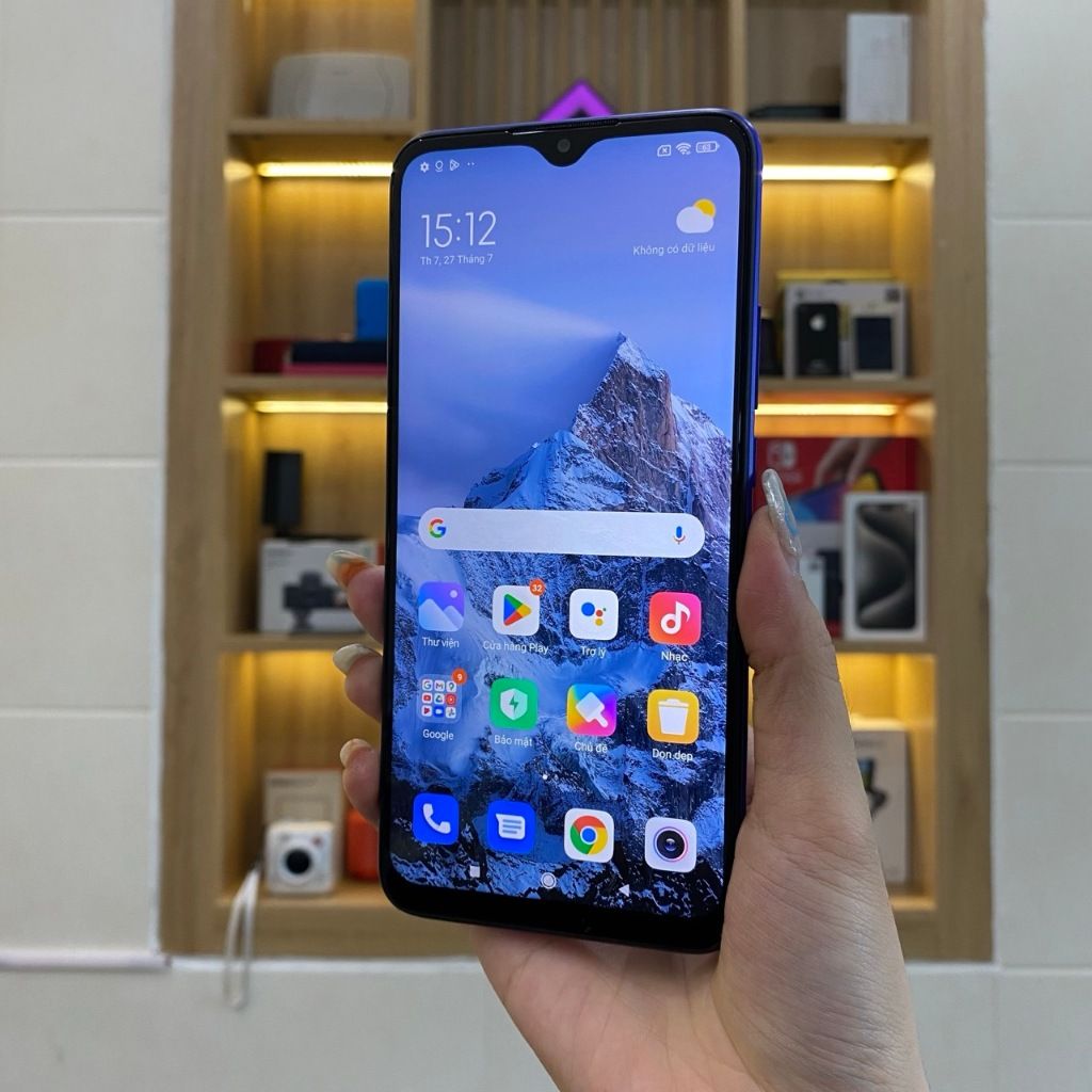 Điện thoại Xiaomi Redmi 9 Rom Quốc tế tiếng Việt - Helio G80 ram 4G 128G