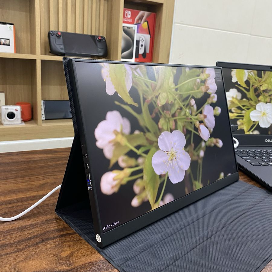 Màn hình di động 15 inch IPS 2K 144Hz có Type-C ThunderBolt - Tặng kèm bao da
