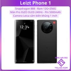Điện thoại Leitz Phone 1 camera Leica cảm biến 1 inch - Ram 12G 256G màn Pro IGZO OLED 240Hz