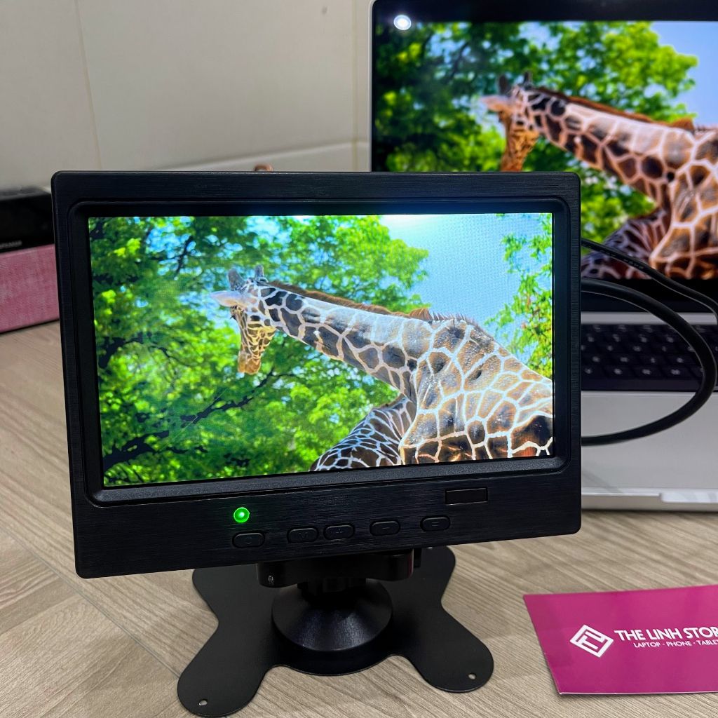Màn hình rời 7 inch IPS có chân đế - hỗ trợ AV VGA HDMI