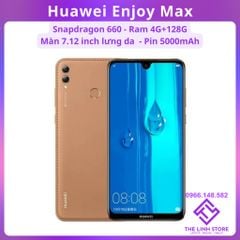 Điện thoại Huawei Enjoy Max lưng da Màn to 7.12 inch - Snapdragon 660 bộ nhớ 128G