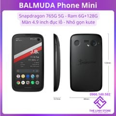 Điện thoại Balmuda Phone mini Ram 6G 128G - Snapdragon 765G 5G