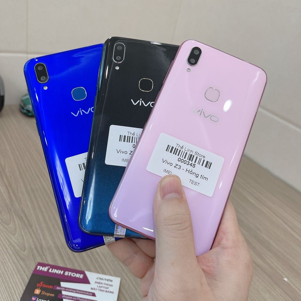 Điện thoại Vivo Z3 màn 6.3 inch - Snap 710 ram 6G 64G