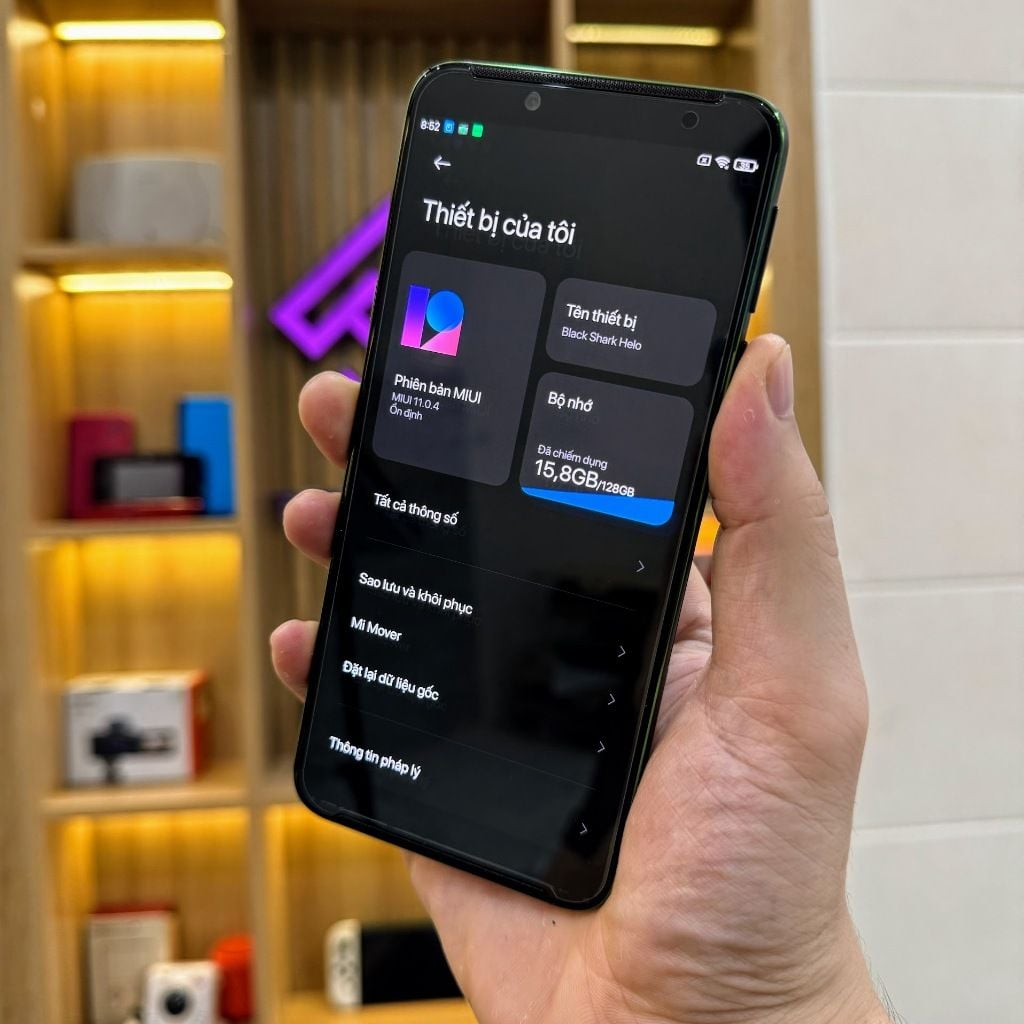 Điện thoại Xiaomi Black Shark Helo màn AMOLED 6 inch - Snapdragon 845 ram 8G 128G