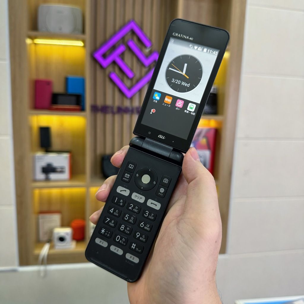 Điện thoại nắp gập Kyocera KYF31 - Có Wifi hỗ trợ 4G phát được WIFI cho máy khác