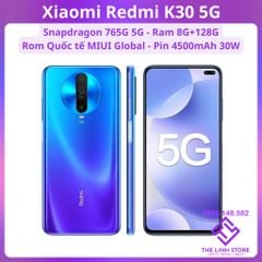 Điện thoại Xiaomi Redmi K30 5G Rom quốc tế Màn 120Hz - Snapdragon 765 ram 6G 128G