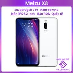 Điện thoại Meizu X8 Chip Snap 710 ram 6G 64G - màn 6.2 inch FHD