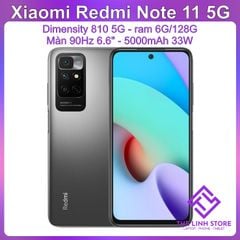 Điện thoại Xiaomi Redmi Note 11T 5G màn 6.6 inch 90Hz - Dimensity 810 5G