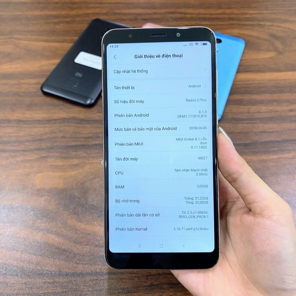 Điện thoại Xiaomi Redmi 5 Plus Rom quốc tế tiếng Việt - Màn 5.99 inch tỷ lệ 18:9