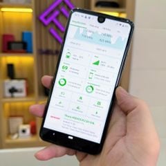 Điện thoại Sharp Aquos R3 màn 2K 120Hz - Snap 855 ram 6G 128G