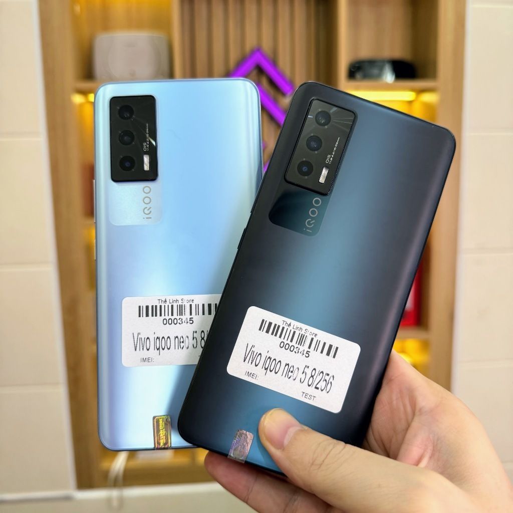 Điện thoại Vivo iQOO Neo 5 màn AMOLED 120Hz - Snapdragon 870 ram 8G 256G