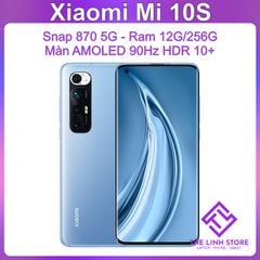 Điện thoại Xiaomi Mi 10S màn AMOLED 90Hz - Snap 870 Ram 12G 256G