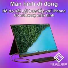 Màn hình di động 14 inch IPS hỗ trợ xuất hình từ i.Phone, hỗ trợ Thunderbolt