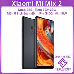 Điện thoại Xiaomi Mi Mix 2 Rom quốc tế Màn tràn viền - Snap 835 Ram 6G 128G