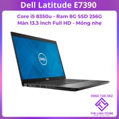 Laptop Dell Latitude E7390 màn 13.3 FullHD - Core i5 8350u 8G SSD 256G