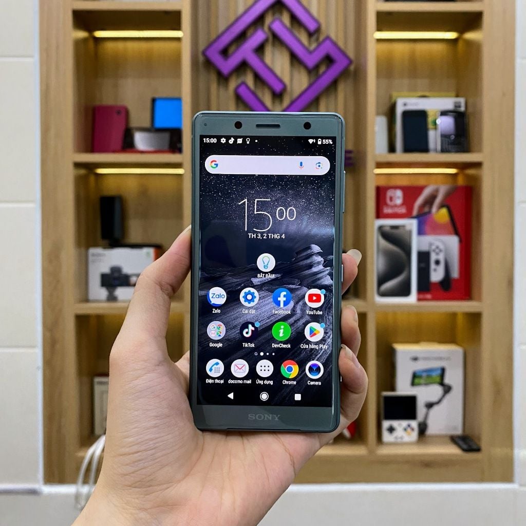 Điện thoại Sony XZ2 Compact Snapdragon 845 Màn 5.0 inch FullHD nhỏ gọn