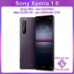 Điện thoai Sony Xperia 1 II (X1 Mark 2) màn OLED 4K - Snap 865 ram 8G