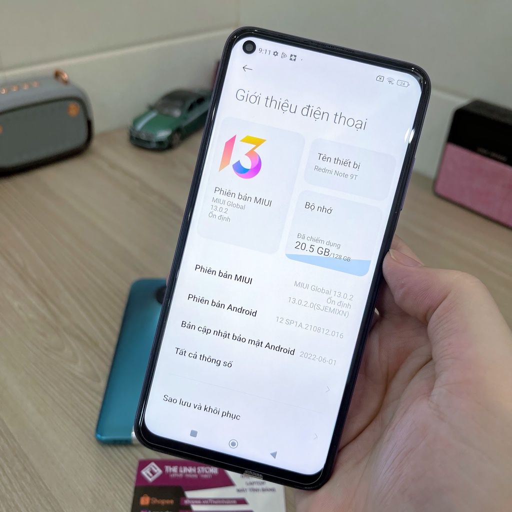 Điện thoại Xiaomi Redmi Note 9 5G - Dimensity 800U ram 6G 128G