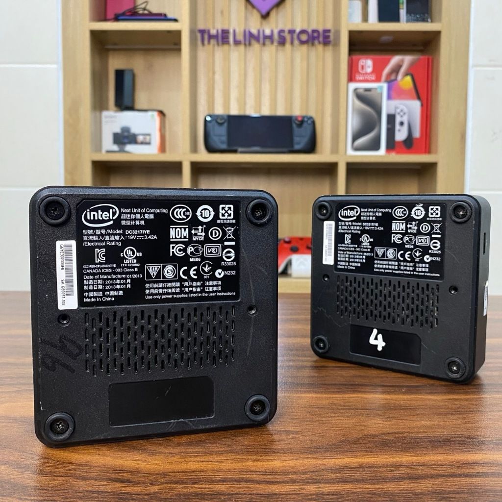 Máy tính Mini PC Intel NUC DC3217IYE - Core i3 3217U Ram 8G 128G SSD