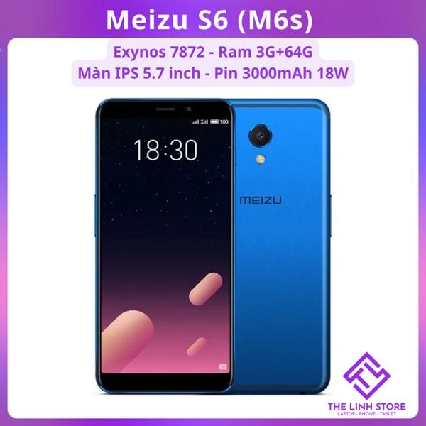 Điện thoại Meizu S6 (Meizu M6s) màn 5.7 inch - Exynos 7872 ram 3G 64G