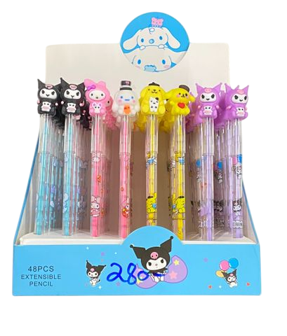 Combo x 4 Lapicés 11 Minas Kuromi