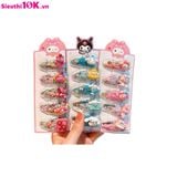  Set 5 Kẹp Tóc Sanrio, Lotso Lấp Lánh, Dễ Thương 