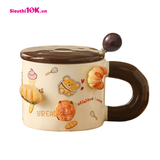  Cốc Sứ Charm Bánh Mì Kèm Thìa 360Ml 60/T 